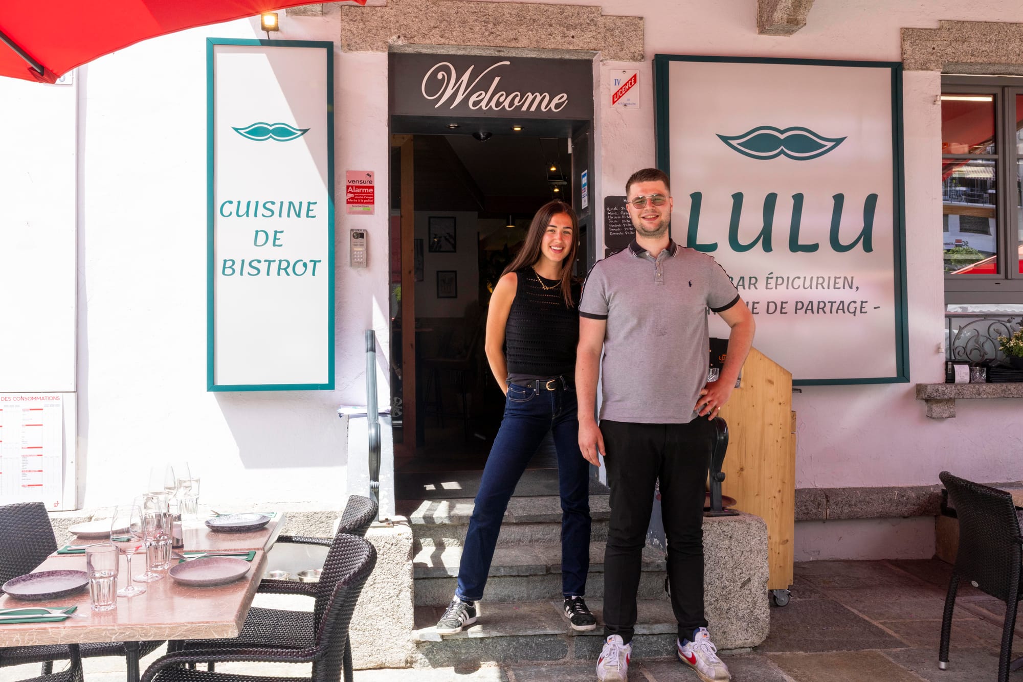 Emma et Matt Sirop viennent d'ouvrir Lulu à Saint-Gervais